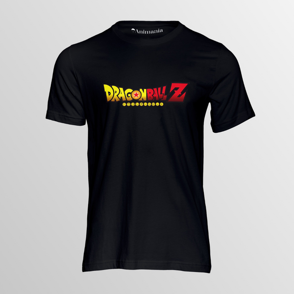 Camiseta Escrita Dragon Ball Z