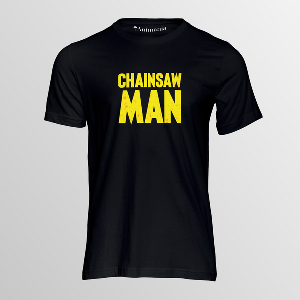 Camiseta Escrita Chainsaw Man