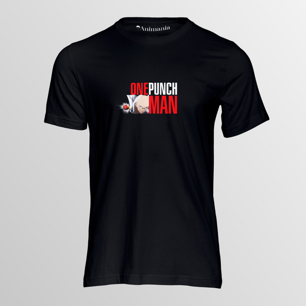 Camiseta Escrita One Punch Man