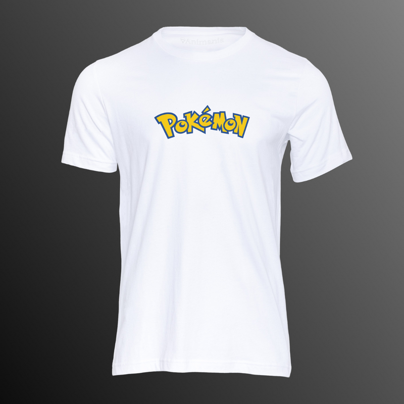 Camiseta Escrita Pokémon