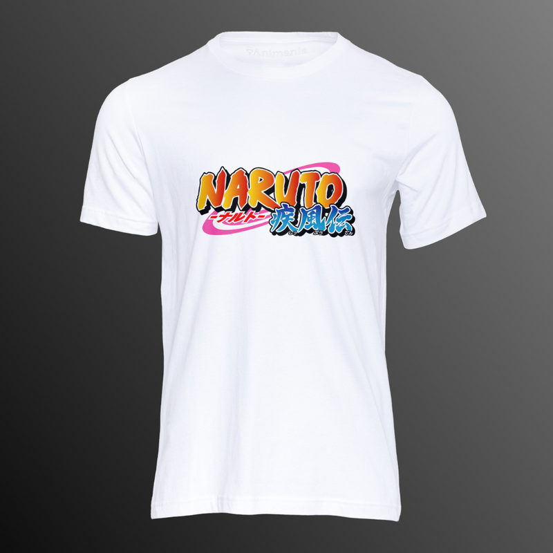 Camiseta Escrita Naruto